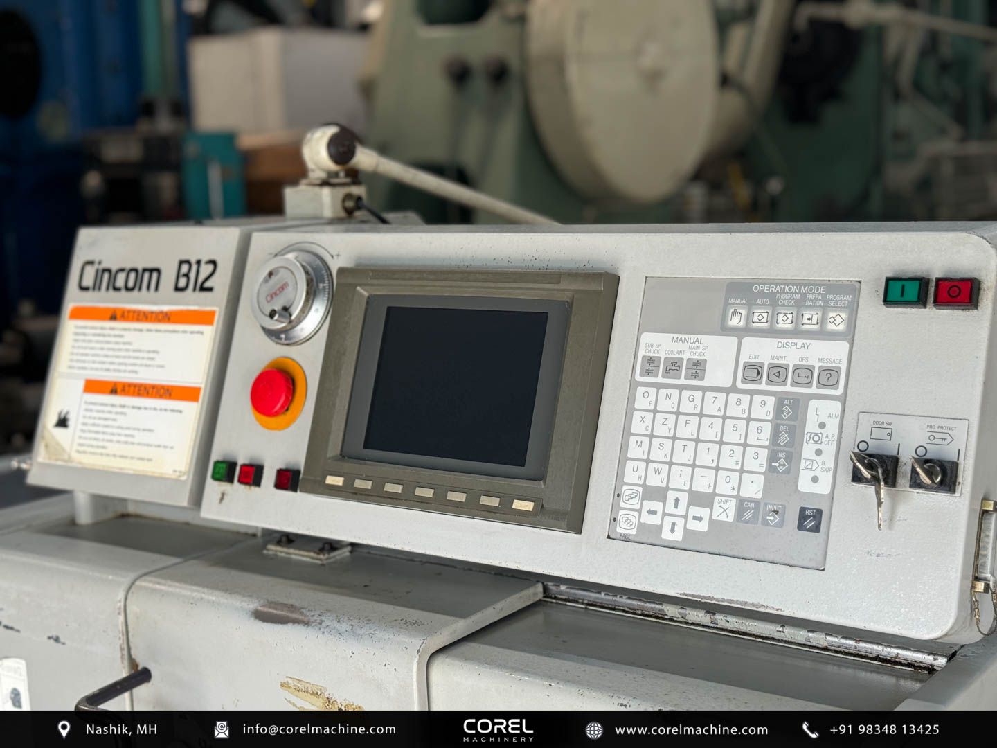 Citizen B12 CNC SWISS SLIDING HEAD CNC Lathe (Used) — Nashik